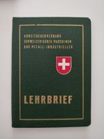 Lehrbrief Brown, Boveri  Maschinen-Metall-Industriell...
