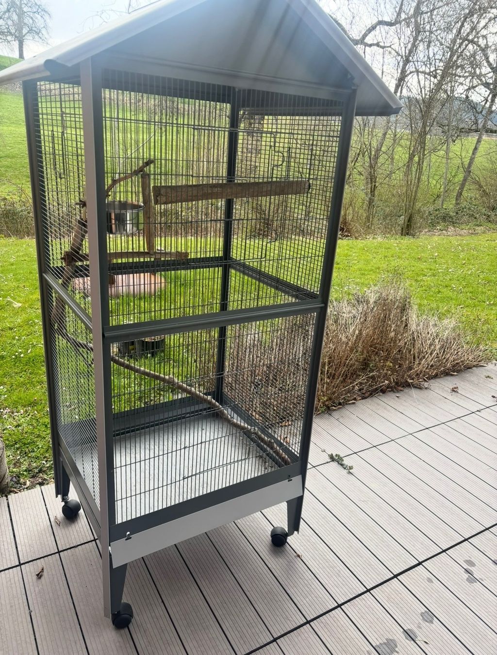 Cages, transport & sécurité: Voliere Käfig – D'occasion à Bronschhofen par Lorena_K.