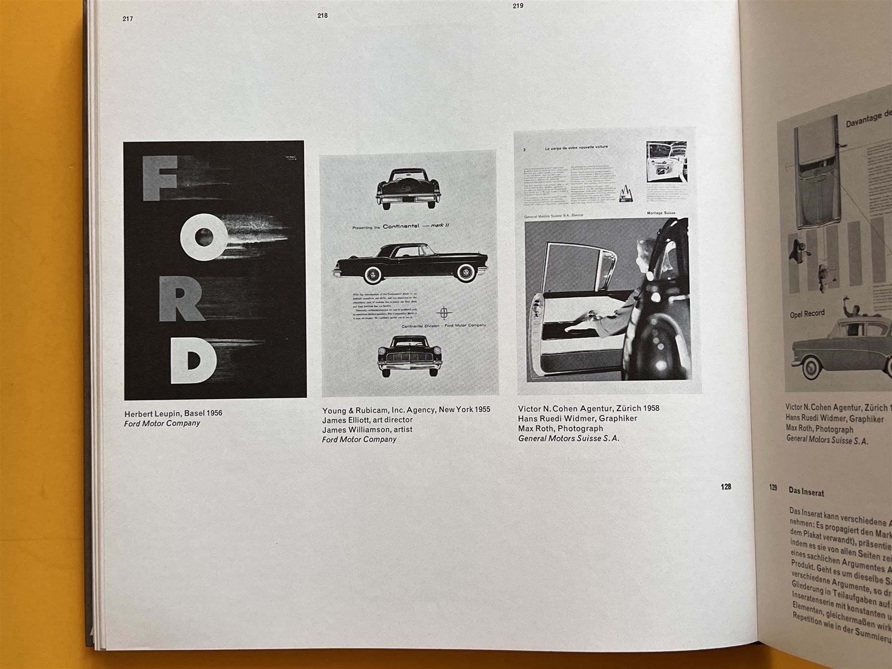 Libri: Die Neue Graphik Gerstner& Kutter 1959 Typografie Cassandre – Usato da Adliswil venduto da buch_und_kunst 4