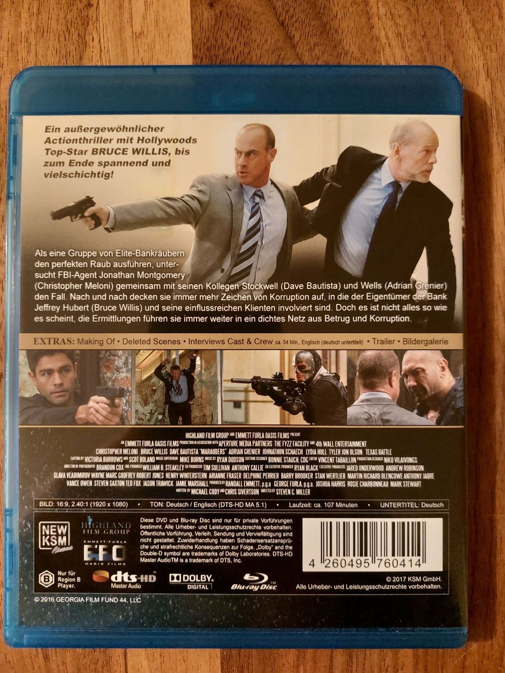 Tutti i DVDs: Blu Ray - Marauders mit Bruce Willis – Usato da Rheinfelden venduto da FilmAuktion 1