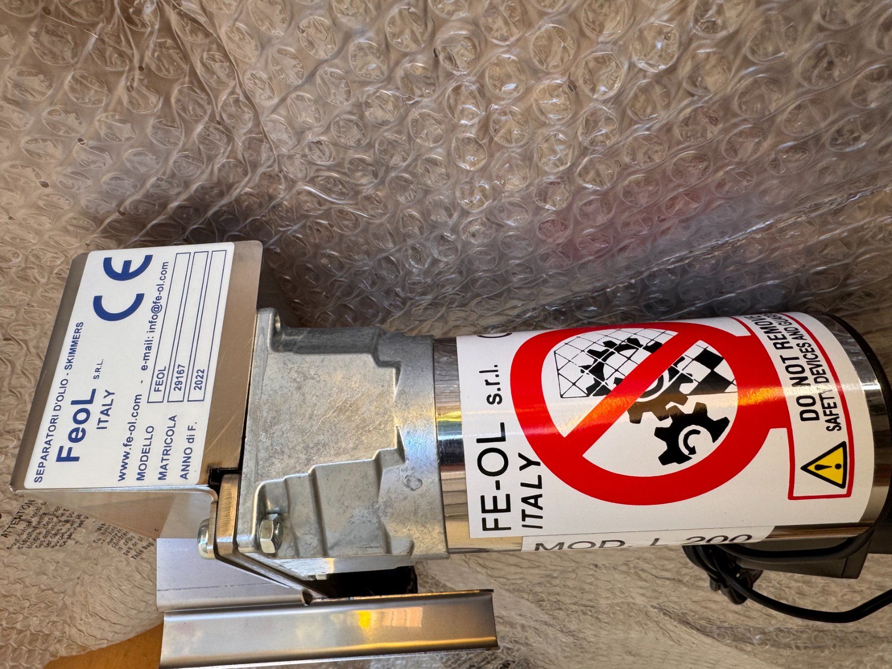 Accessori Trattori &Veicoli agricoli: Ölskimmer Feol Mod. L 200 Neu – Nuovo e nell'imballaggio originale da Ibach venduto da jansim 1