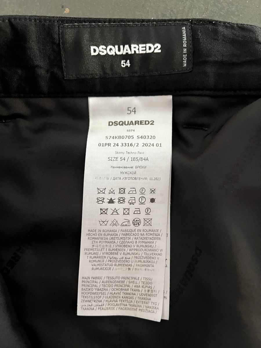 Dsquared2 Pantaloni: Dsquared2 pantalone uomo 54 – Usato da Mendrisio venduto da fly_9wzx 8