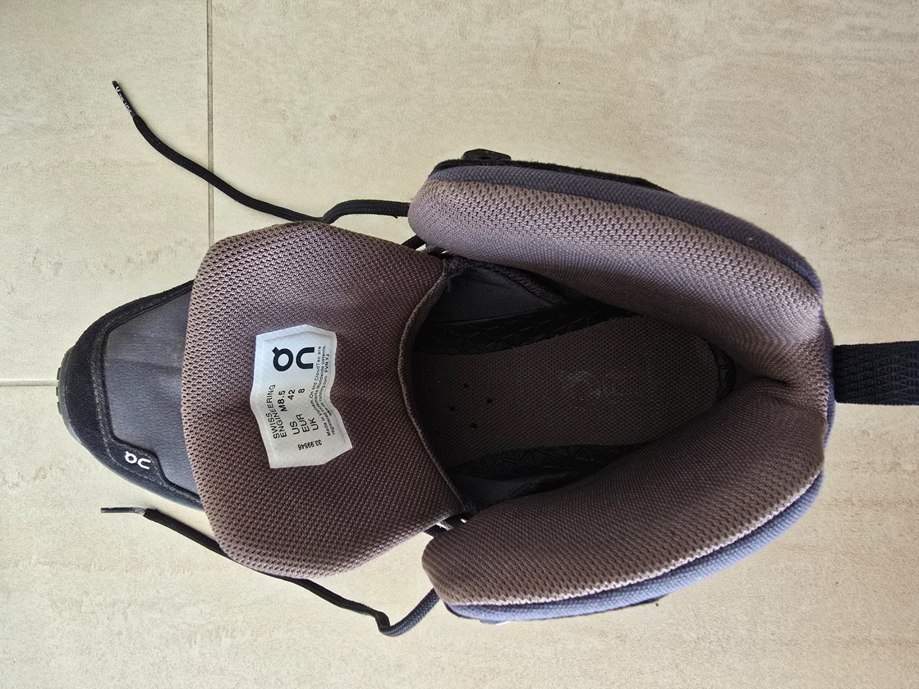 On Scarpe da uomo: On Cloudridge Herren Wanderschuh Grösse: 8.5 / 42 – Usato da Steinhausen venduto da aengeli07 2