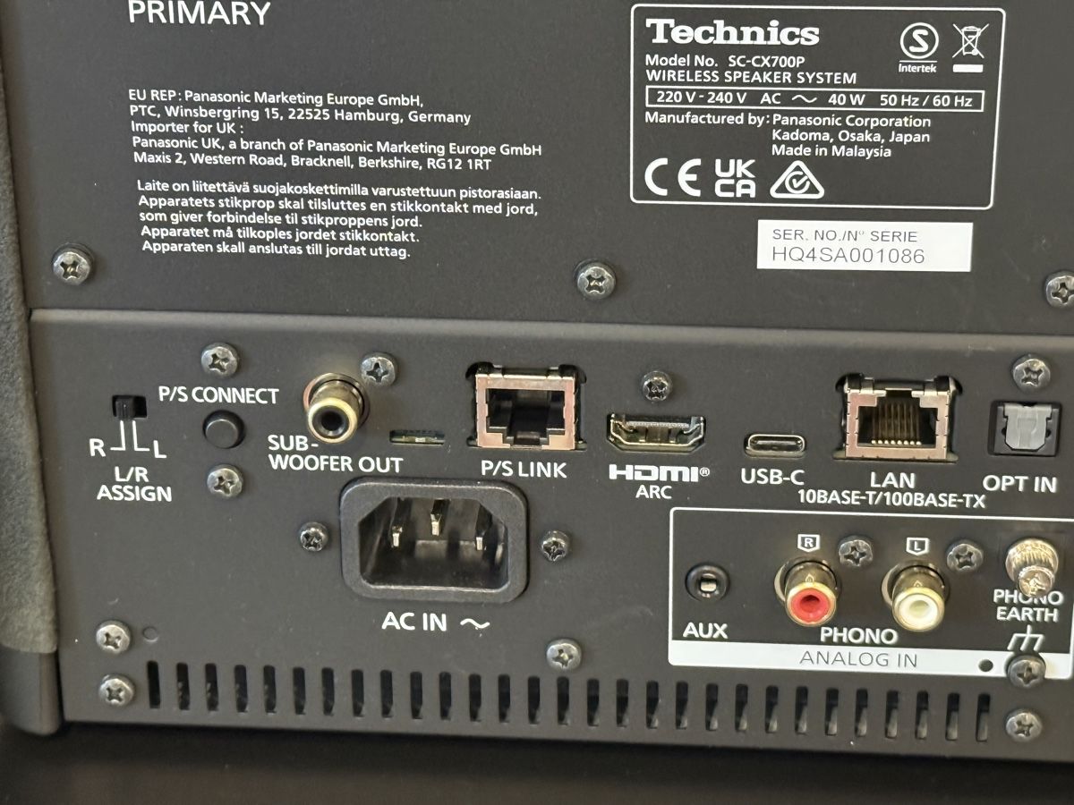 Technics Casse acustiche: Technics SC CX 700P neu Demo – Nuovo (secondo la descrizione) da dietlikon venduto da avspalinger 6