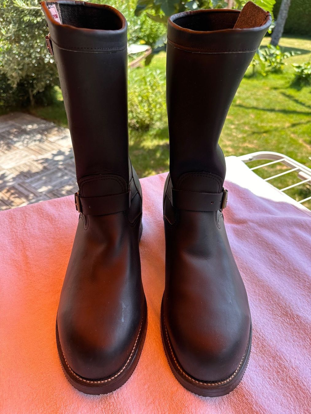 Herrenschuhe: Bottes de motard Engineer Cheppiwa – Gebraucht aus Bouveret von seb_rjx8