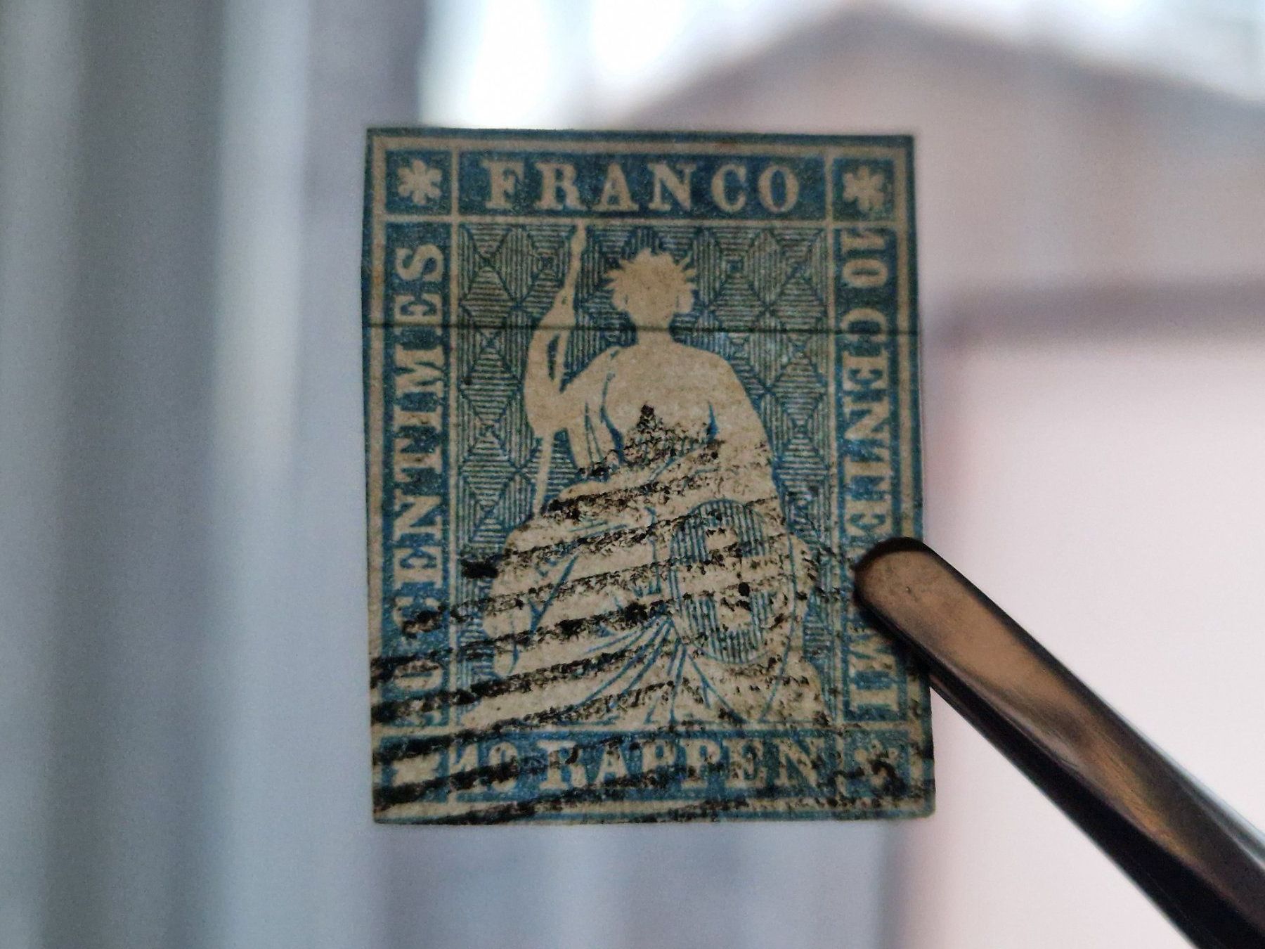Tutti i francobolli: Strubel 23A, ab 1.- – Usato da Burgdorf venduto da Glossy01 4