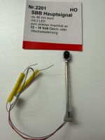 Schneider 2201 SBB CFF mit 2 LED Hauptsignal HO