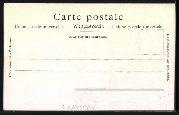Cartoline postali: Landeron, 38. Réunion de la Société N – Usato da Berlin venduto da bartko-reher 1
