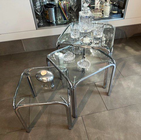 Tavoli: 3 eR SeT  ChRom BeiSteLLtisChLi – Usato da Winkel venduto da zeho 1