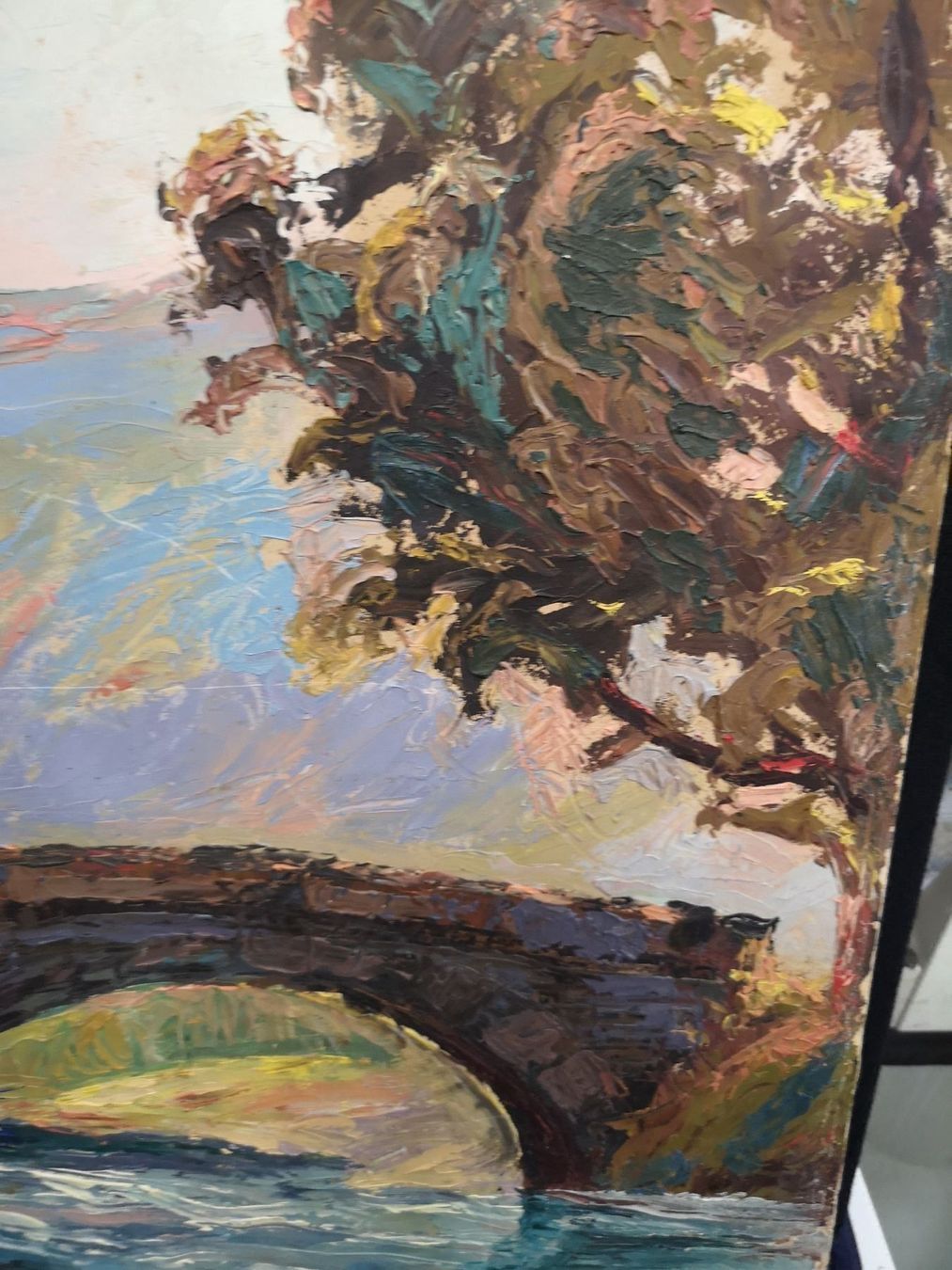 Dipinti: Huile sur panneau signée ROBERT – Usato da Genève venduto da Qanil77 4