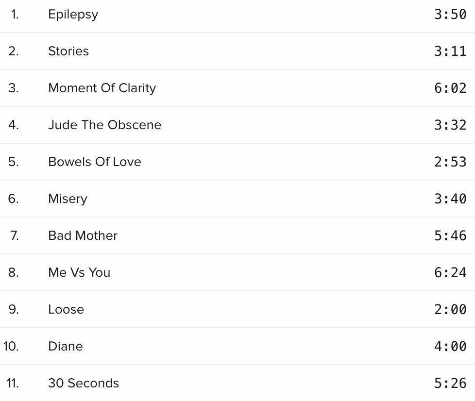 CDs: Therapy? – Infernal Love – Gebraucht aus Brunnen von Barfly5 1