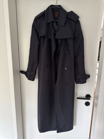 Trenchcoat Stefanel (dunkelblau, Gr. 40)