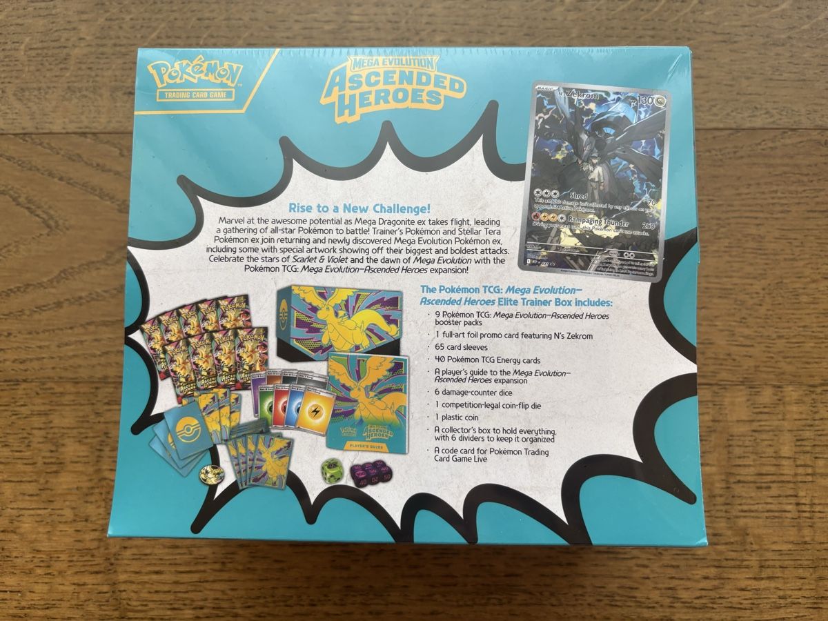 Pokémon Carte collezionabili: Pokémon Ascended Heroes Elite Trainer Box – Nuovo e nell'imballaggio originale da Läufelfingen venduto da Seraphim13 2