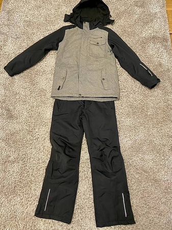 Ensemble de ski enfant gris / noir