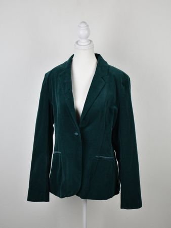 Maddison Blazer, Samtoptik, petrol, Gr.42
