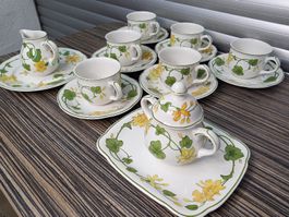 Villeroy & Boch Geranium Kaffeeservice