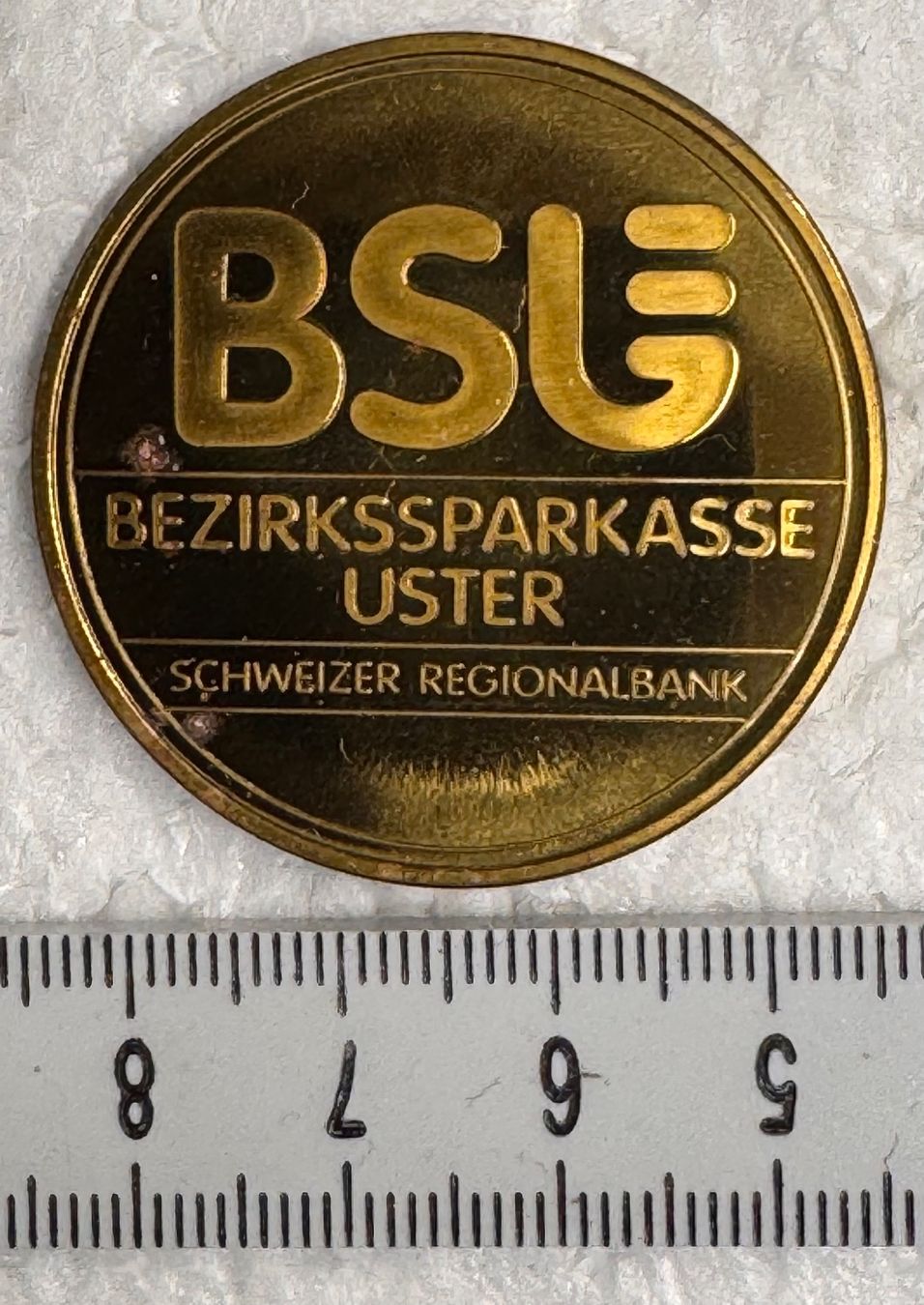 Medaglie: Medaille, Jeton BSU Bezirks Sparkasse Uster – Usato da Andwil SG venduto da Ariisa1234 2