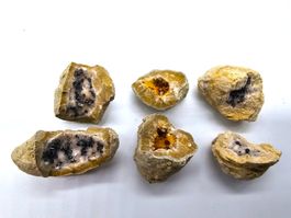 RaRe Kutnohorite with Aragonite in Geode