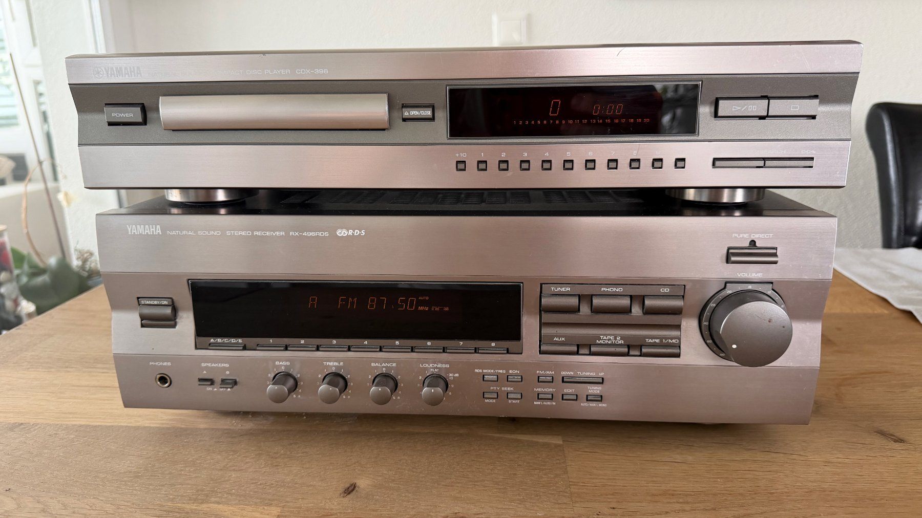 Yamaha Récepteurs: Yamaha Receiver RX-496 RDS & CD-Player CDX-396 – D'occasion à Nänikon par marcusg70 7
