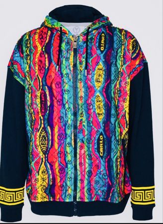 Felpa vintage Carlo Colucci XL originale ( veste XXL )