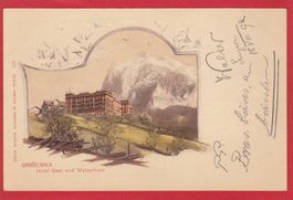 GRINDELWALD HOTEL BAER UND WETTERHORN 1900/05
