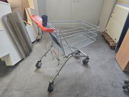 gebrauchter Einkaufswagen 63x98cm H: 107cm ab 1.-