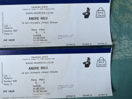 Tickets / Billet André Rieu 26.9.26 Lausanne