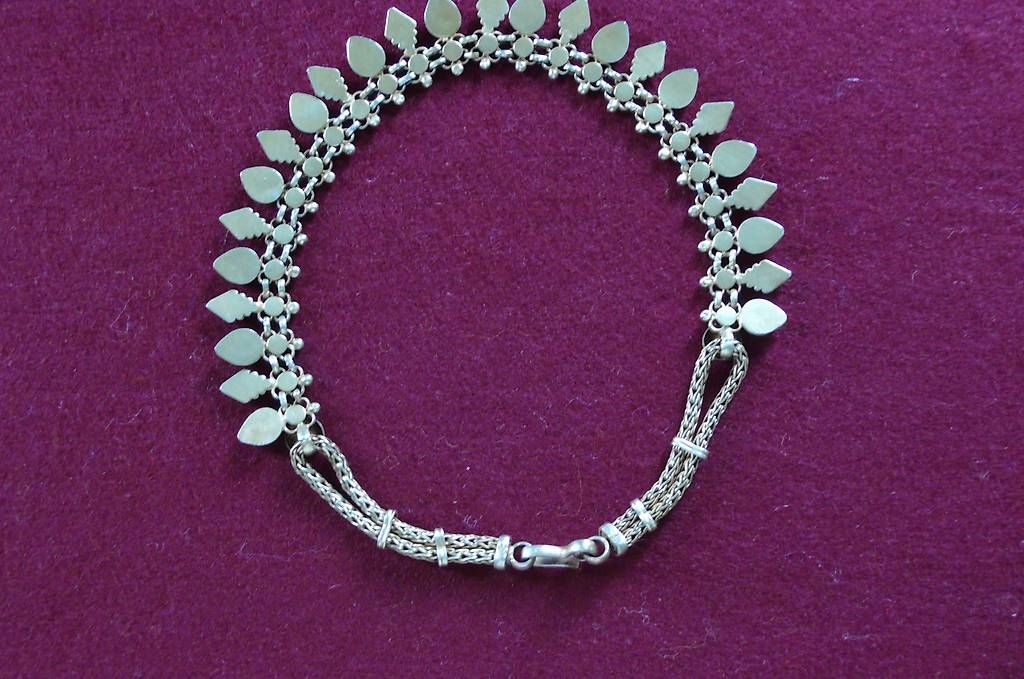 Catenine: antike Halskette Silber 925 vergoldet – Usato da Richterswil venduto da Moii89 2