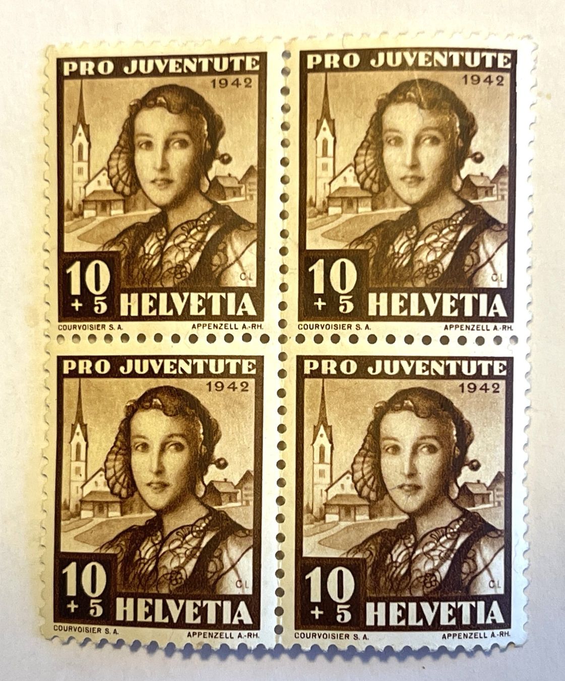 Tutti i francobolli: Pro Juventute 1942 - 4er Blocks – Nuovo (secondo la descrizione) da Oftringen venduto da vuc_frq6 1