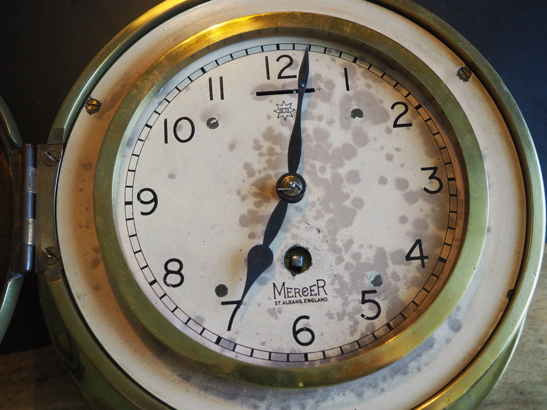 Orologi: Alte englische Schiffsuhr – Difettoso da Schänis venduto da Wewu 3