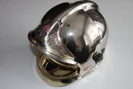 Feuerwehrhelm Gallet Chrom F 1 Luxemburg