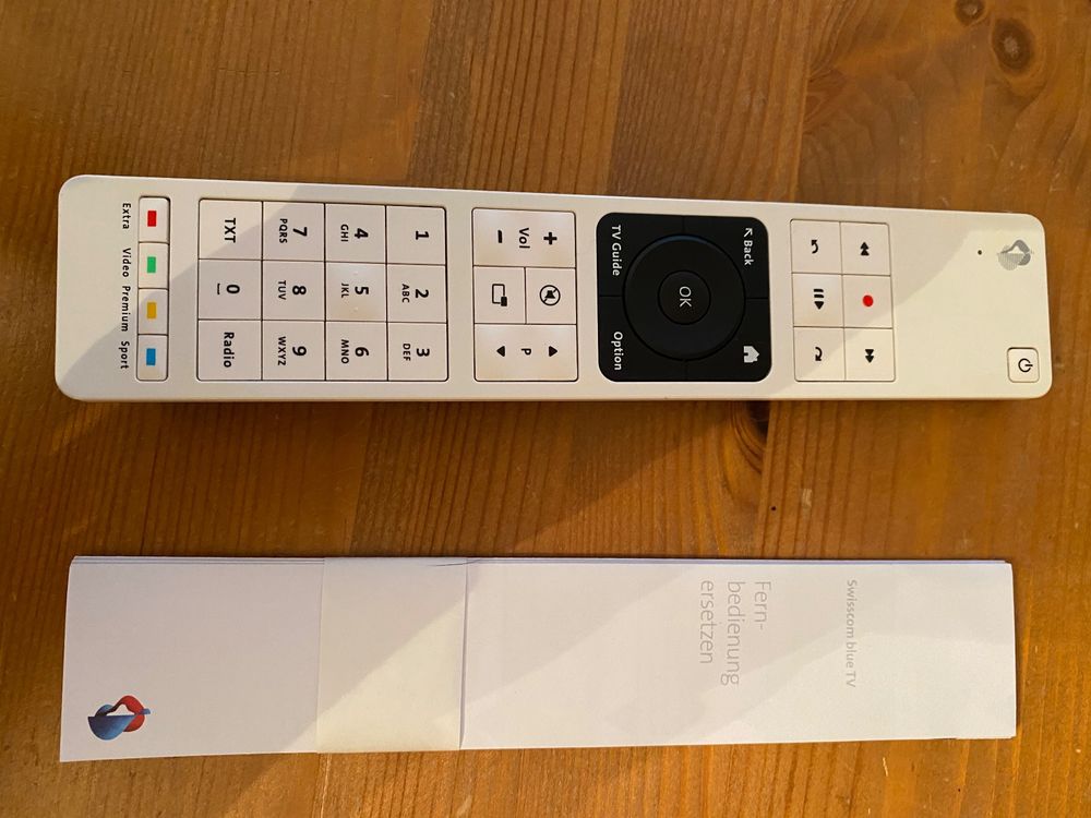 Swisscom Blue TV Fernbedienung (Gebraucht) in St.Gallen für CHF 1 – mit ...