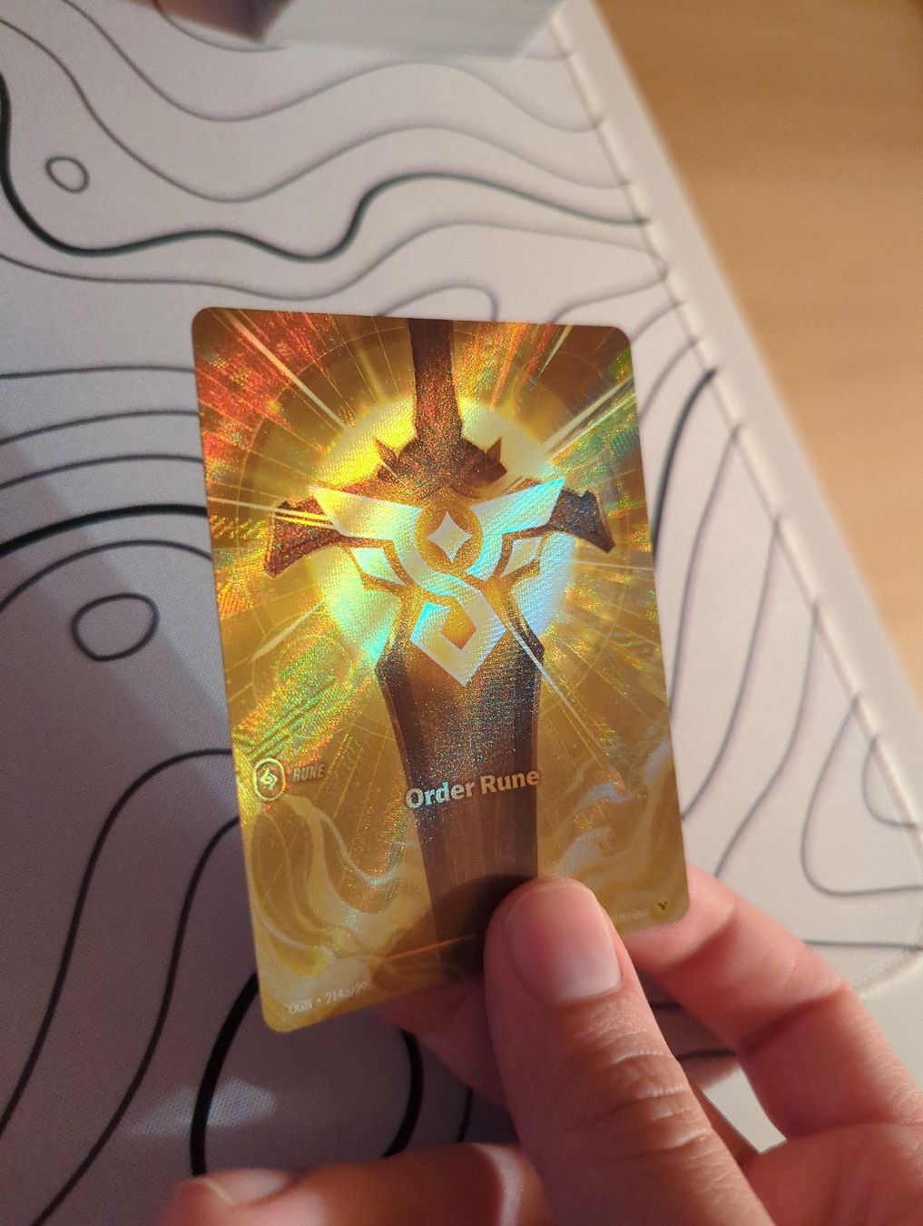 Alt Art. Order Rune // RIFTBOUND// Alternative Art Foil Card (Neu ...