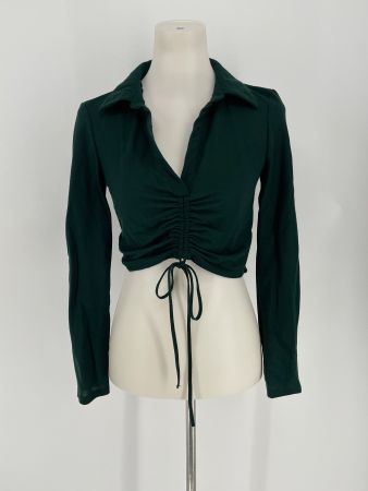 Zara Bluse/ Crop Top Gr. S mit Schnürung