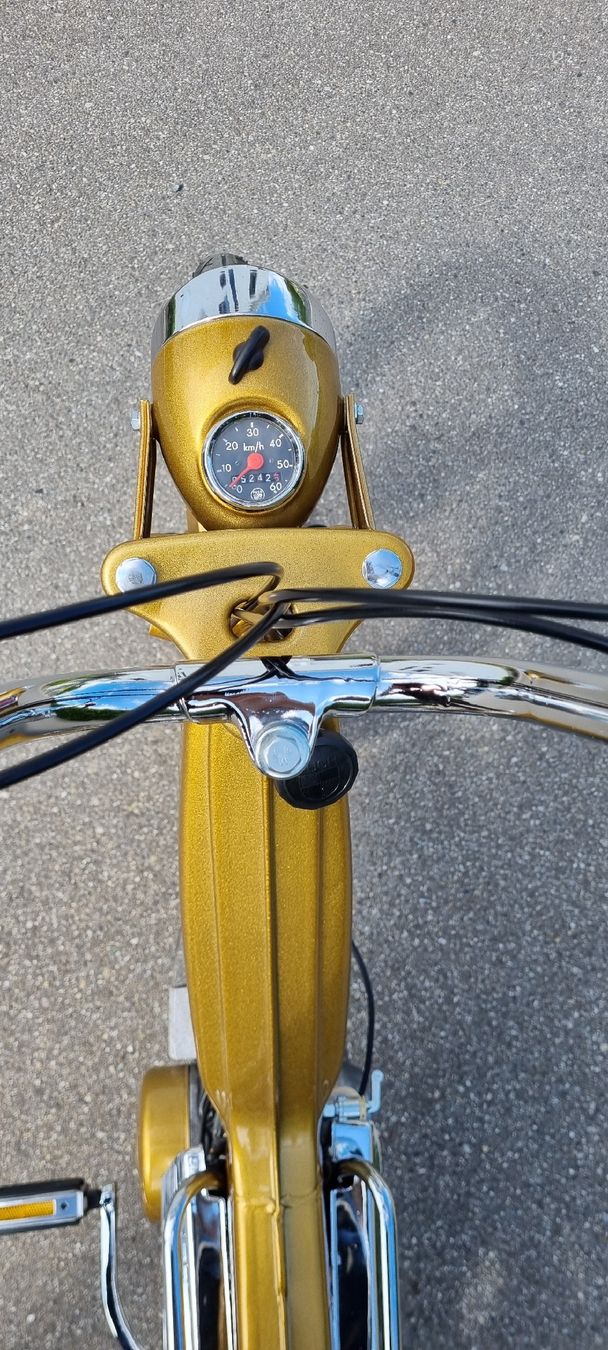 Puch Mofas: Puch Maxi N Neuaufbau Candy gold – Gebraucht aus Weinfelden von Vwaudi90 7
