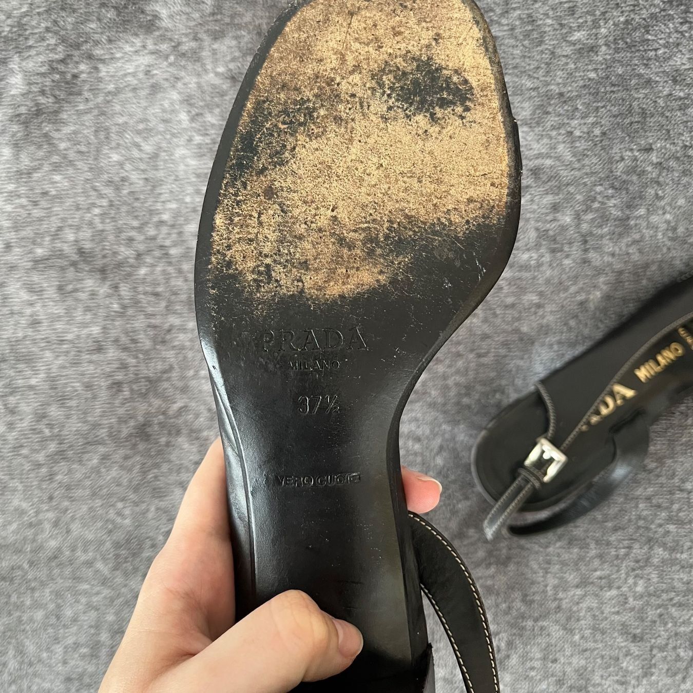 Prada Damenschuhe: Prada Heel Sandals – Gebraucht aus Zürich von flu_md8h 1