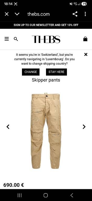 Desigual Pantaloni: Pantaloni uomo Desigual – Usato da Cademario venduto da mir_p2s2 4