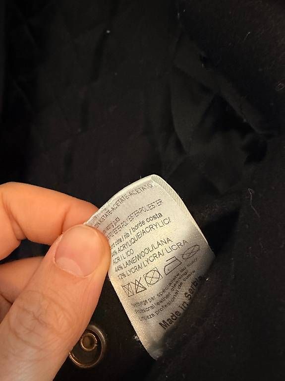 Giacche: Sandro Collegejacke Varsity Schwarz, Gr. M – Usato da Zürich venduto da ncm3010 3