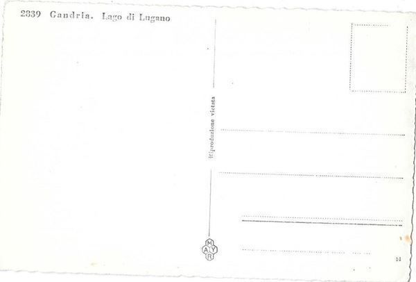 Cartoline postali: Gandria con barcone – Usato da Olten venduto da clotaldi 1