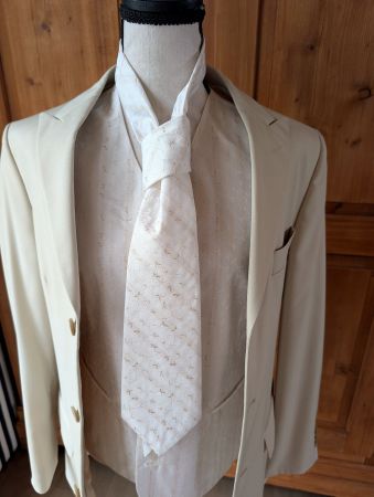 Hochzeitsanzug / Festanzug Beige