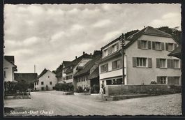 Schinznach-Dorf, Strassenpartie mit Gast