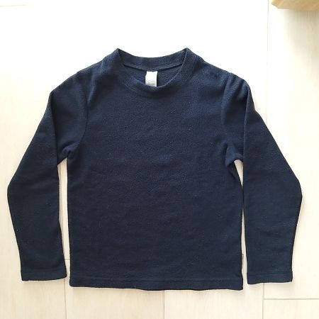 Pull polaire bleu marine