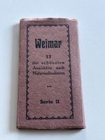 Weimar Ansichten Serie II Konvolut 12 Ansichten(S38)