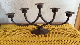 Bronze - Kerzenständer, Vintage Look, Made in Swiss