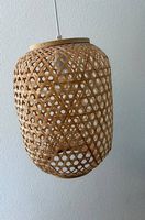 Rattan-Hängelampe