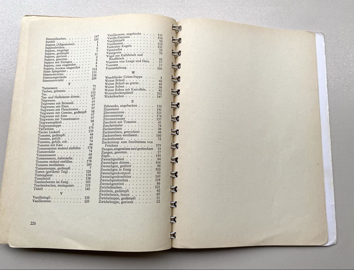 Libri: Berner  Kochbuch  - grün von 1961 – Usato da Arbon venduto da pyramide071 4