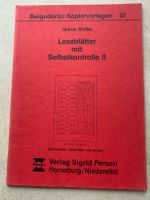 LESEBLÄTTER MIT SELBSTKONTROLLE II