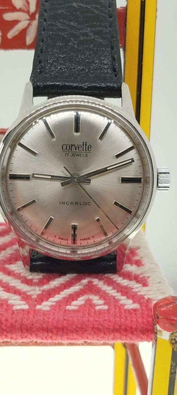 Uhren: montre mécanique corvette – Gebraucht aus La Chaux-de-Fonds von jac_9llg