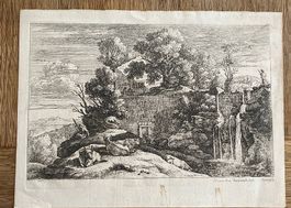 Gravure flamande XVIIeme