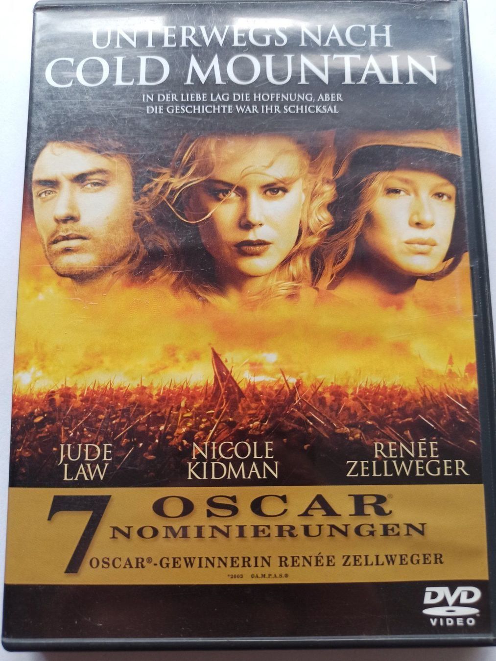 Tutti i DVDs: Unterwegs nach Cold Mountain – Usato da Dübendorf venduto da kb86_MOVIE